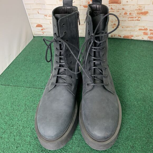 Thursday Boot Company Black Lace Up Boots - Picture 6 of 12